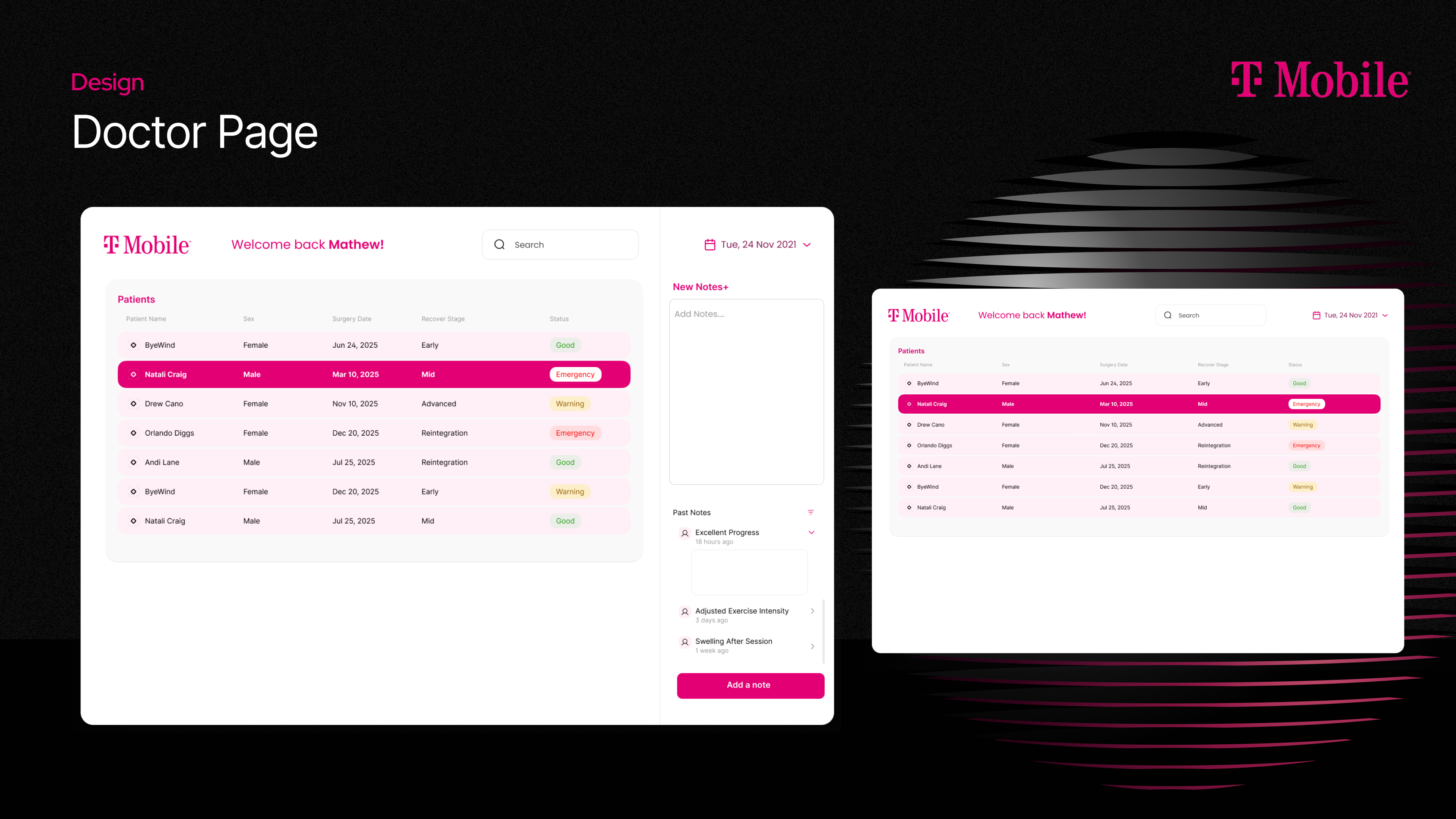 Design Decisions & Final Designs